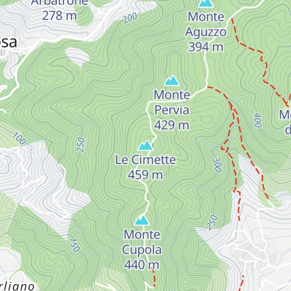 Map of Le Cimette