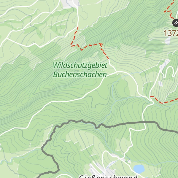 Map of Hotel Alpenhof Reuterwanne