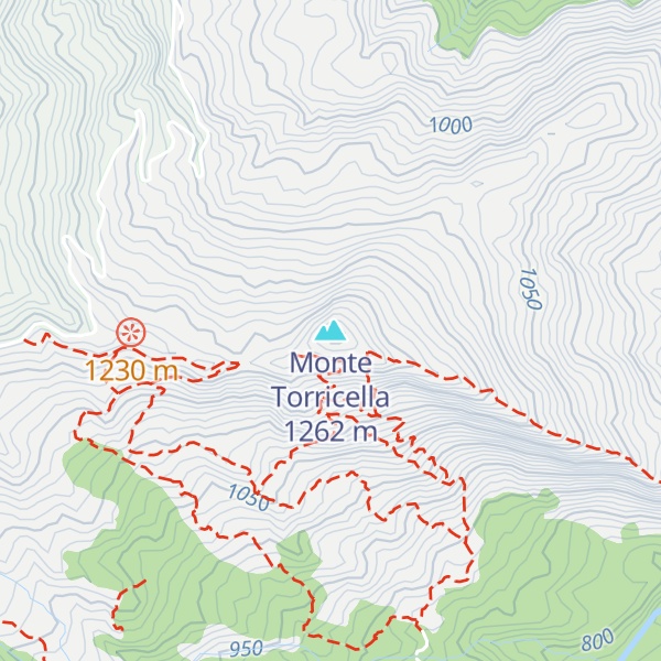Map of Monte Torricella