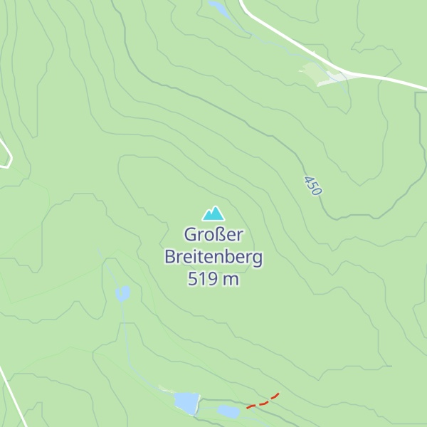 Map of Großer Breitenberg