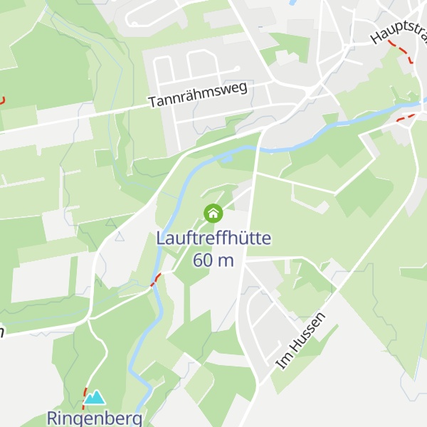 Map of Lauftreffhütte