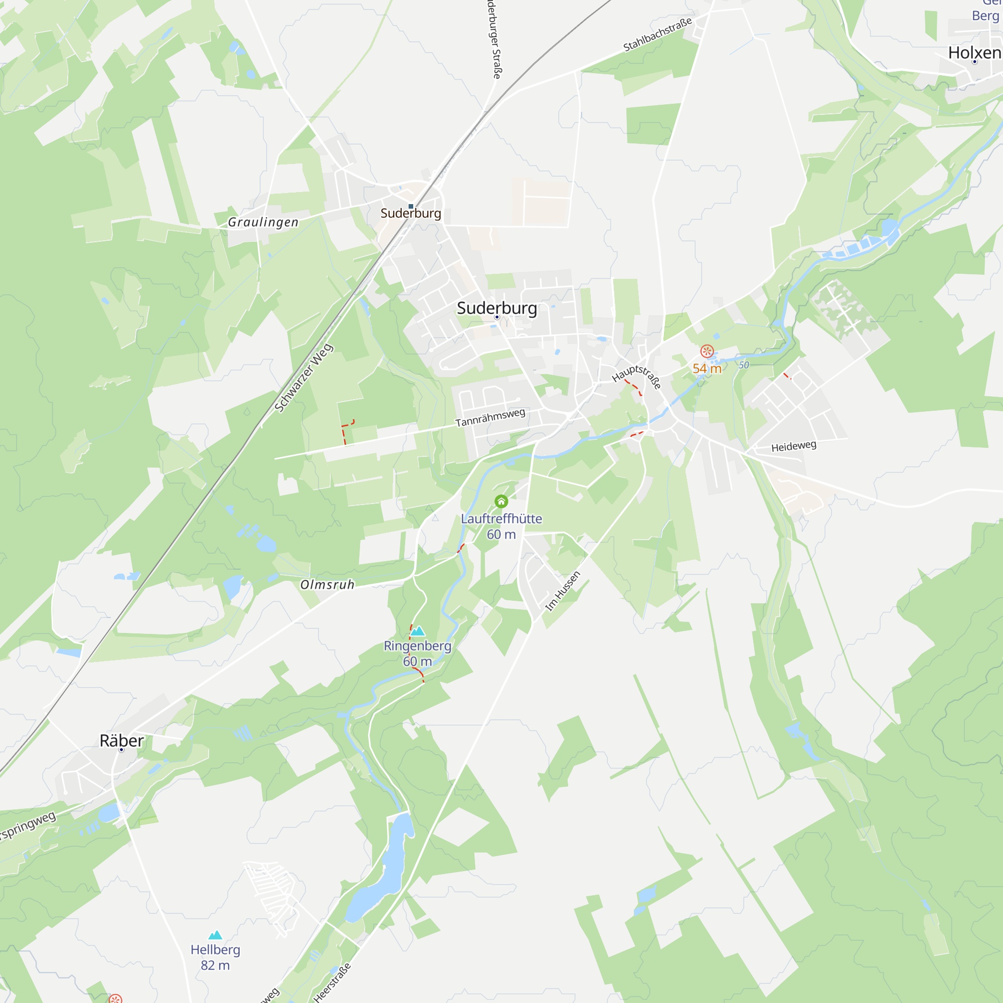 Lauftreffhütte map
