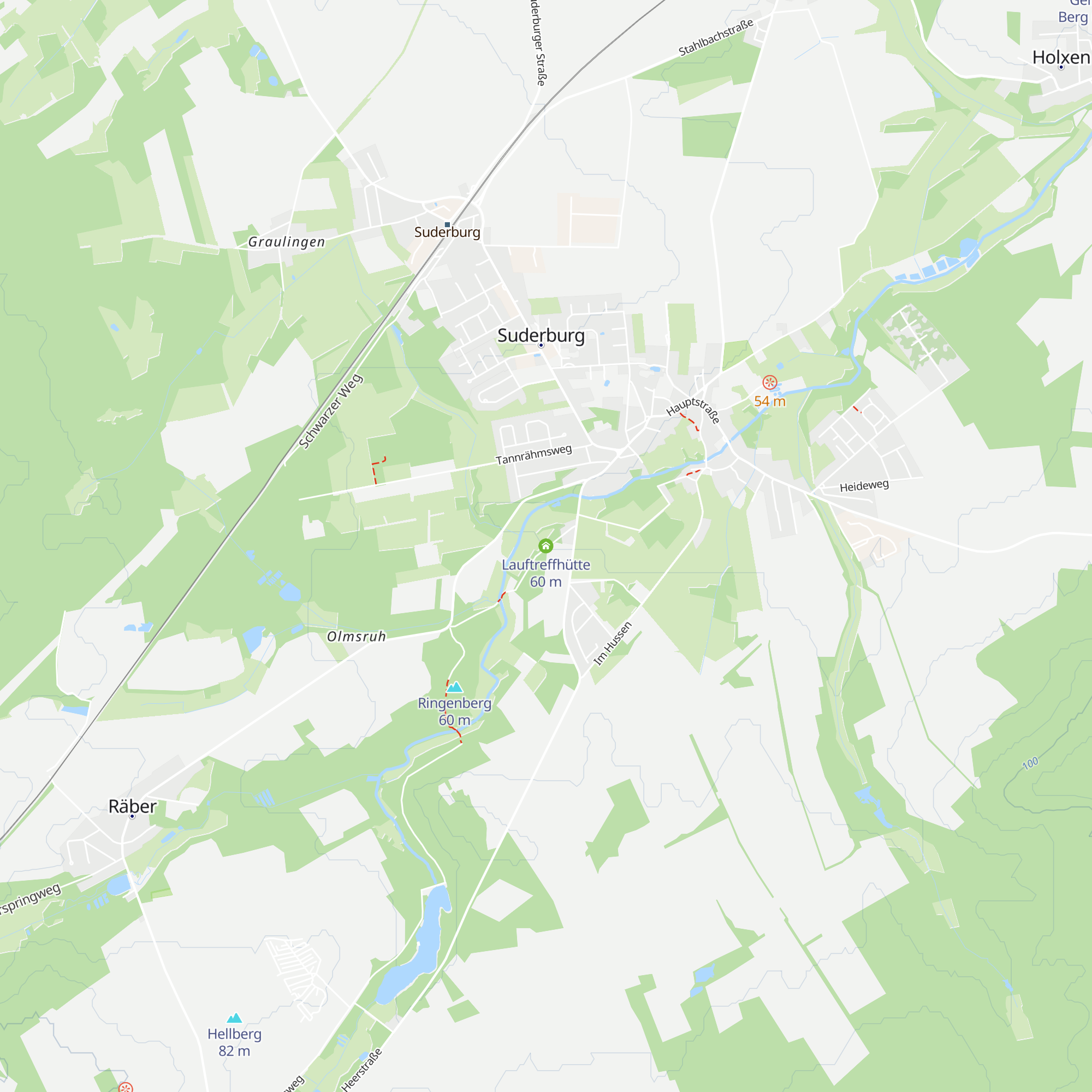 Lauftreffhütte map
