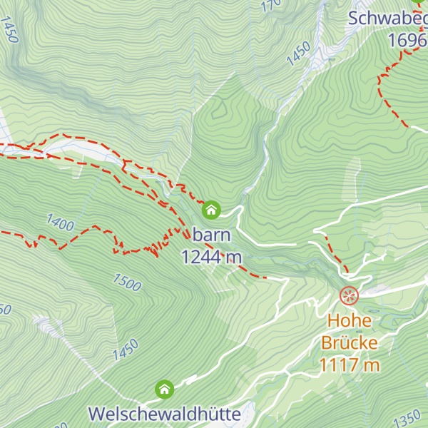Map of JH