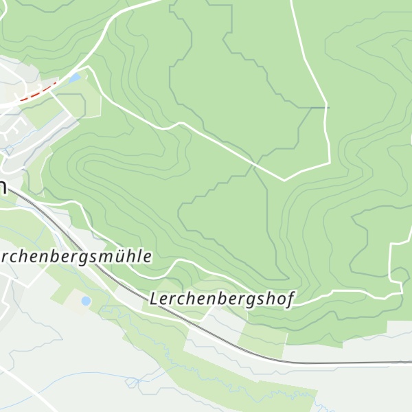 Map of Lerchenberg