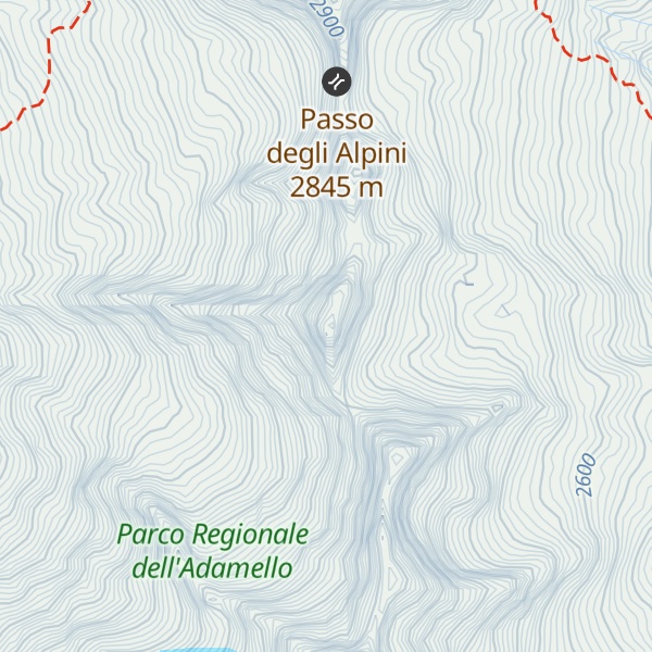Map of Corno Giuello