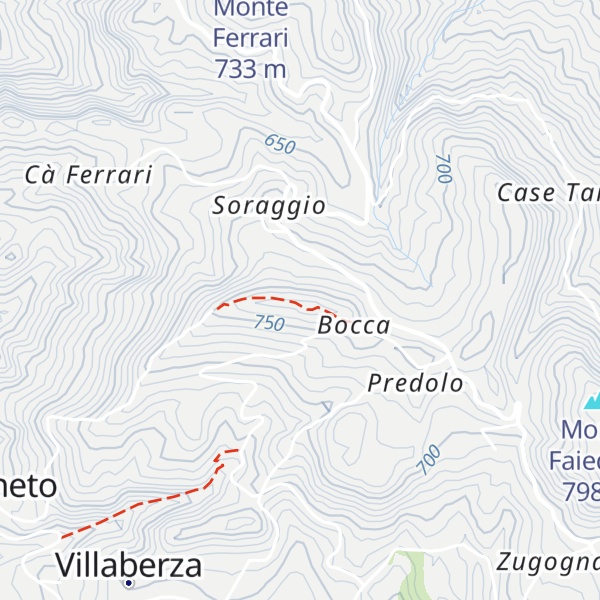 Map of Monte Battuta