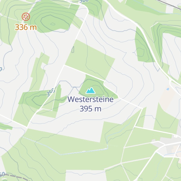 Map of Westersteine