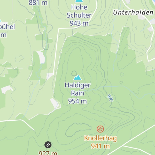 Map of Haldiger Rain
