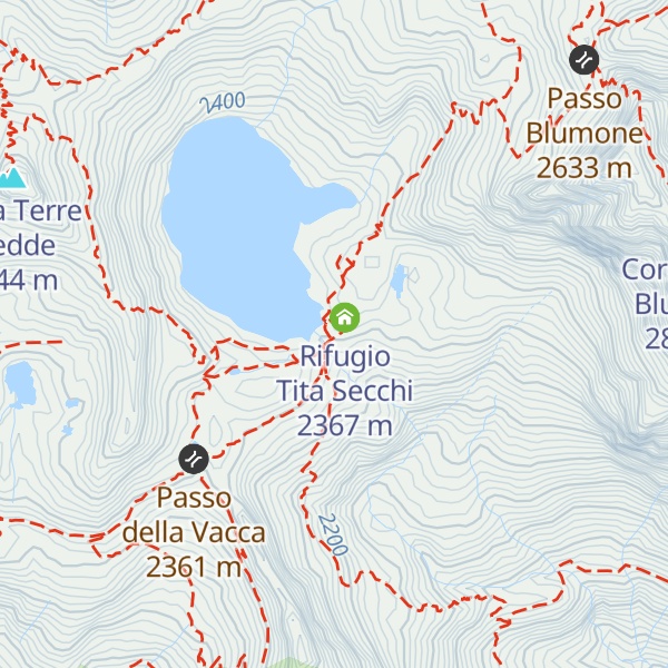 Map of Casa dei guardiani della diga