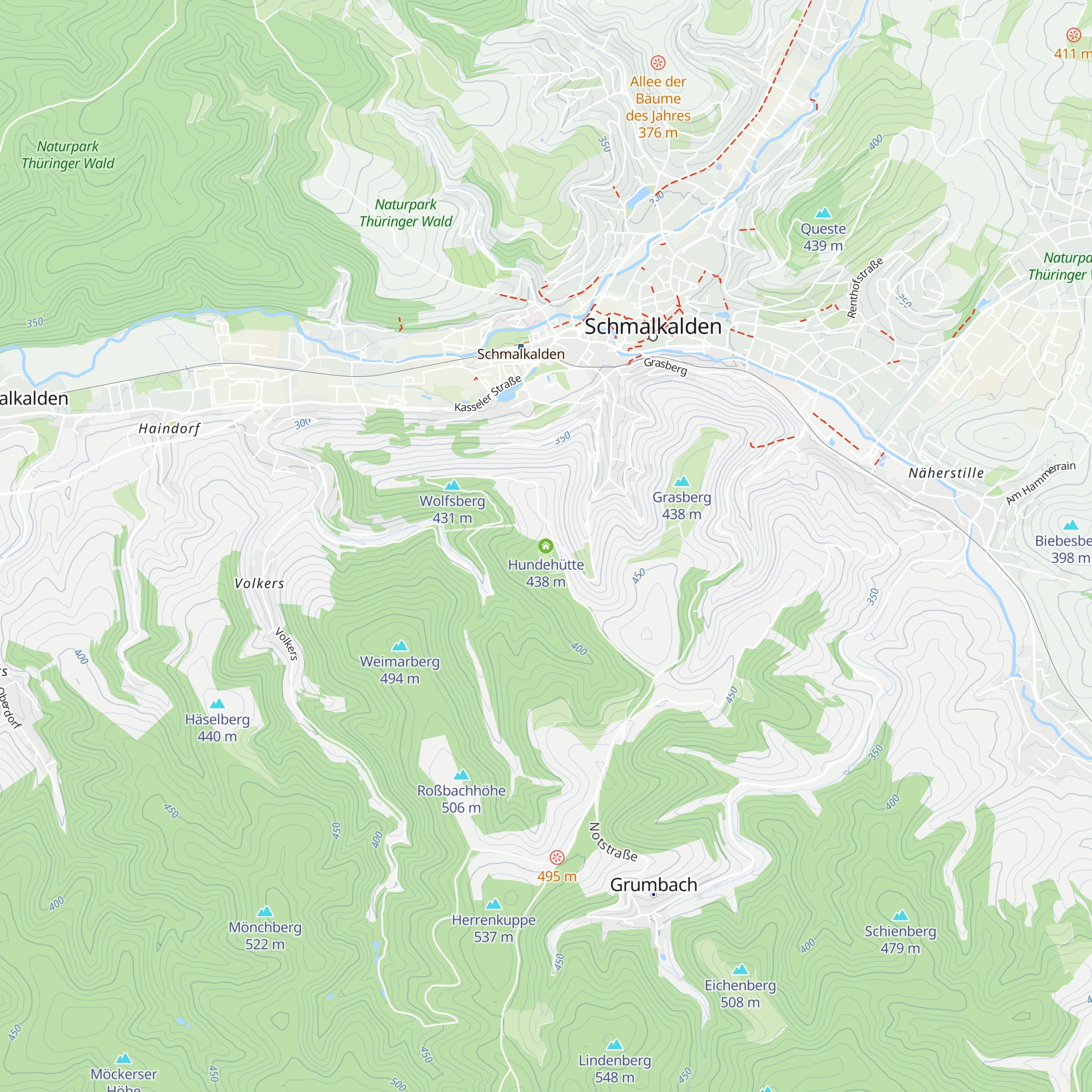 Hundehütte map