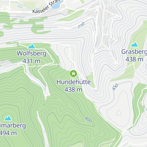 Map of Hundehütte