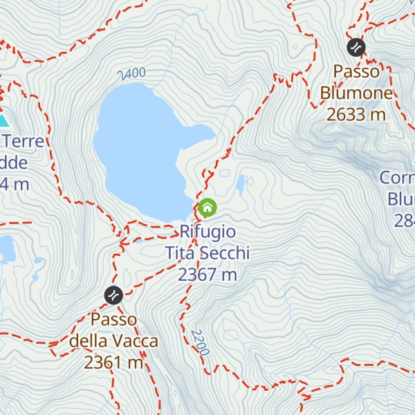Map of Rifugio Tita Secchi