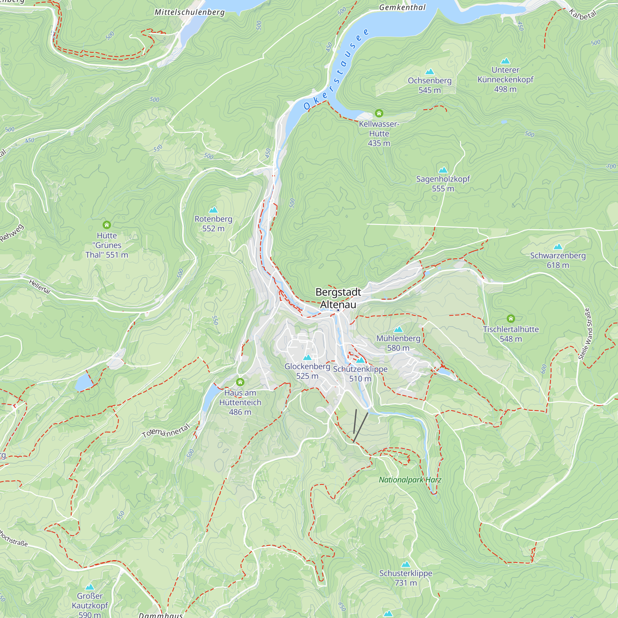 Tourist Information map