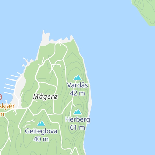 Map of Vardås