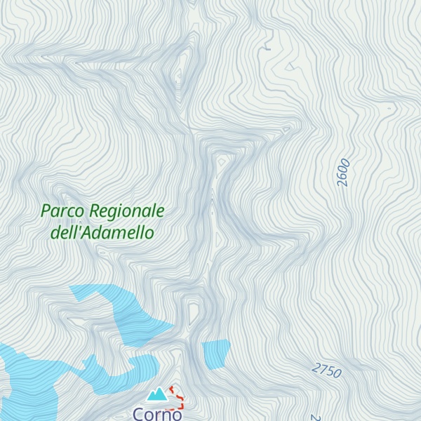Map of Cime di Lavedole Sud