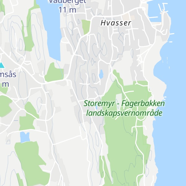 Map of Kvieberget
