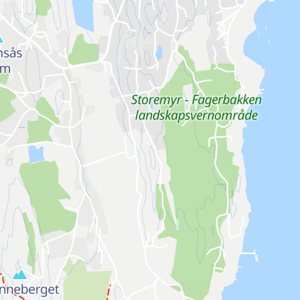Map of Liaberget