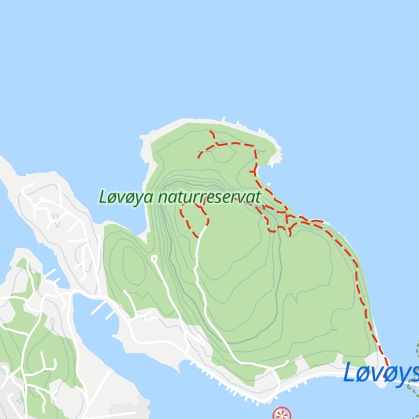 Map of Veggfjell