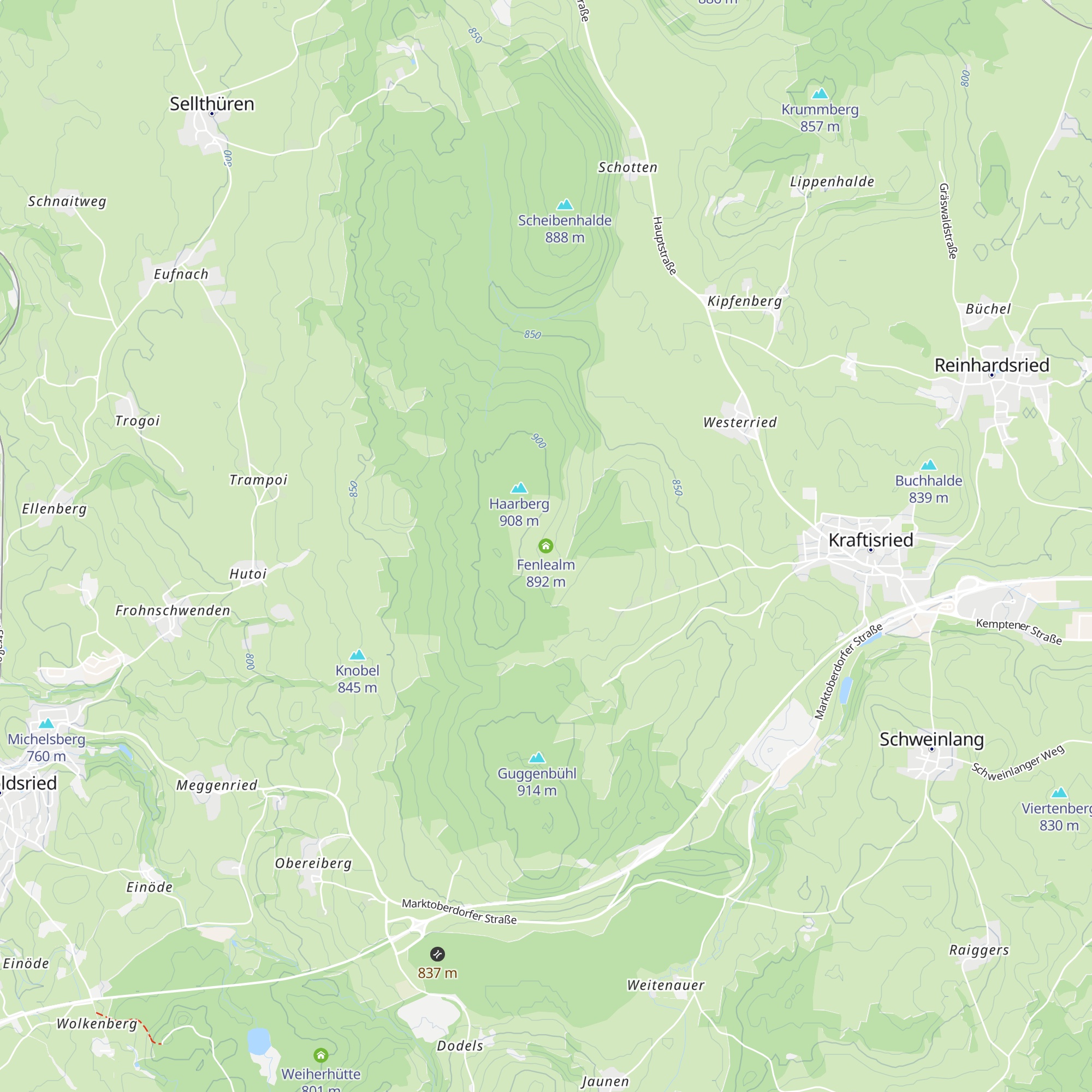 Fenlealm map