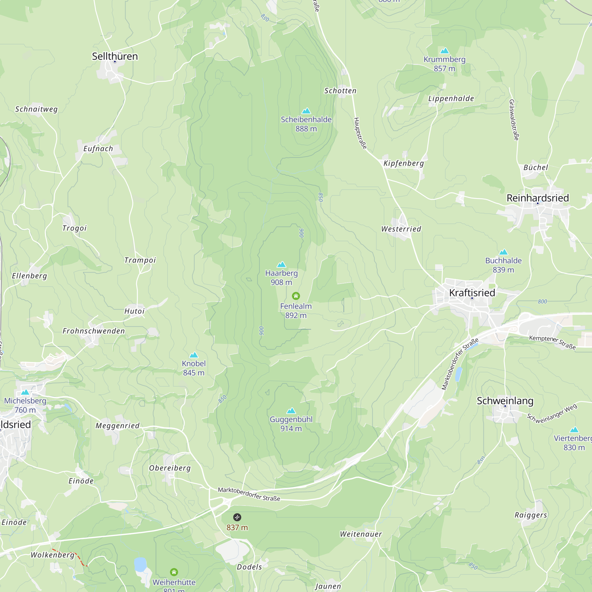 Fenlealm map