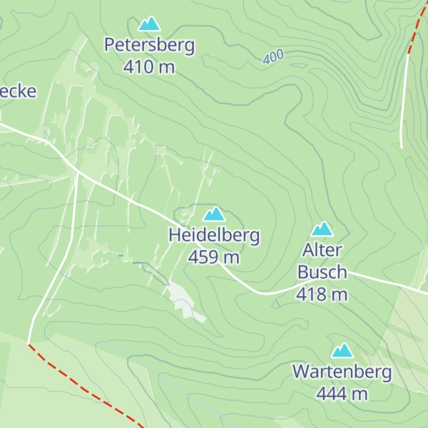 Map of Heidelberg