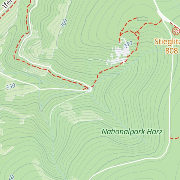 Map of Morgenbrodshütte