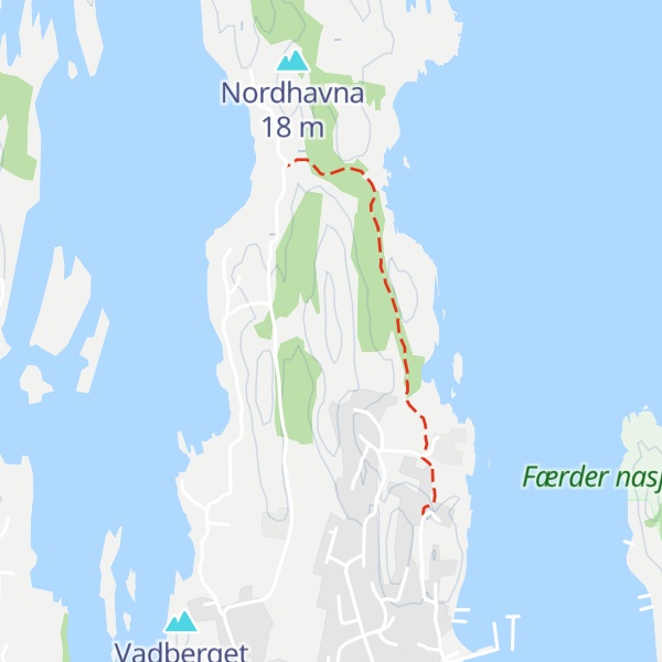 Map of Ørnekollen