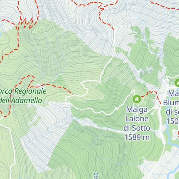 Map of Malga Laione di Sopra