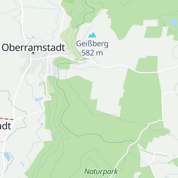 Map of Heuberg