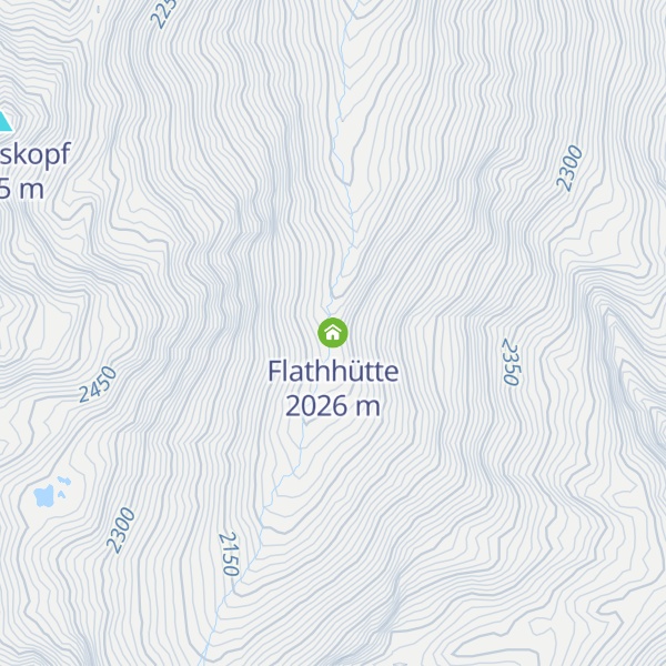Map of Flathhütte