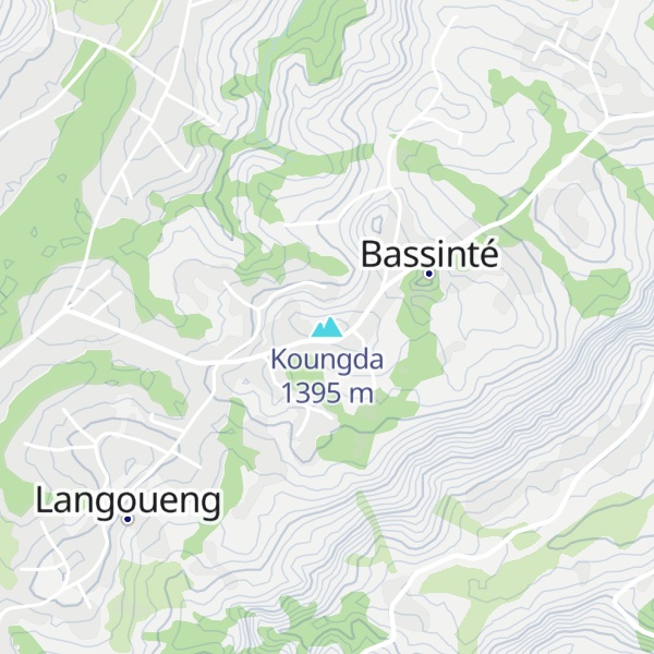 Map of Koungda