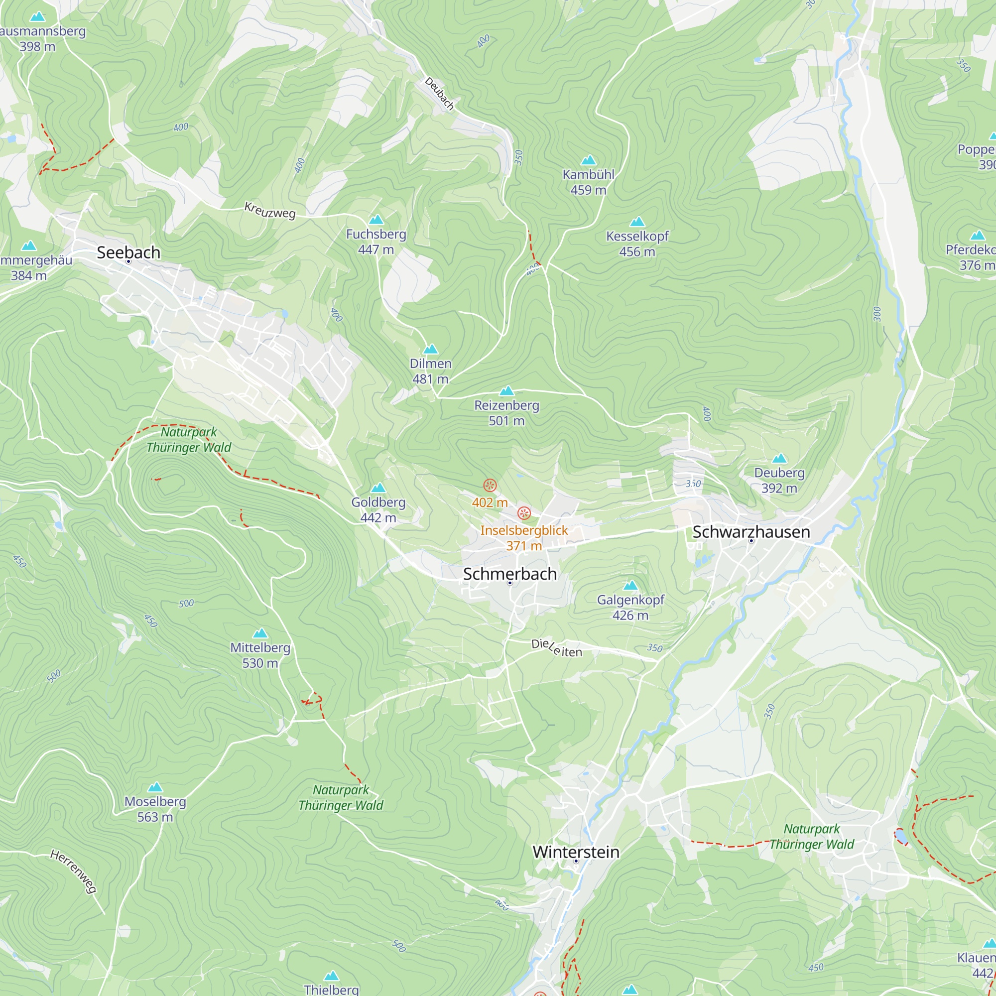 Waldhaus Köhlerhütte map