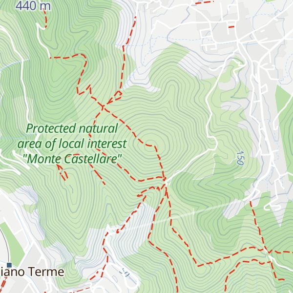 Map of Monte San Giuliano