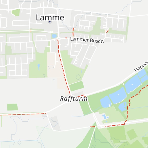 Map of Lammer Berg