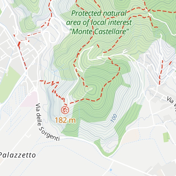 Map of Monte Castellare