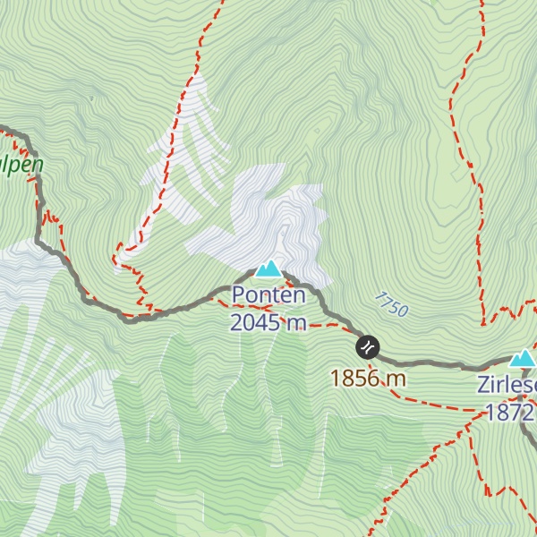 Map of Ponten