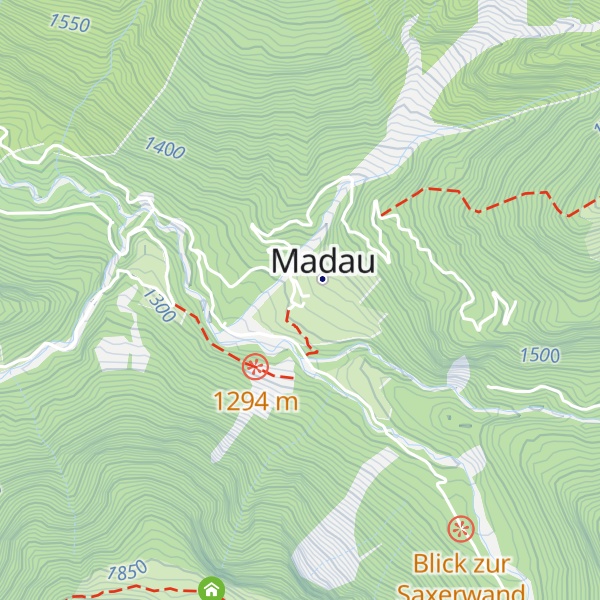 Map of Berggasthaus Hermine