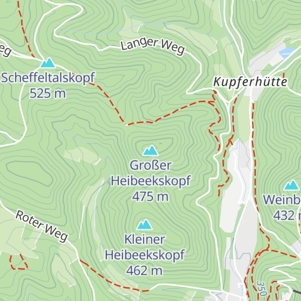 Map of Großer Heibeekskopf