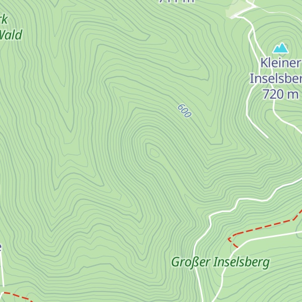 Map of Scharfenberg
