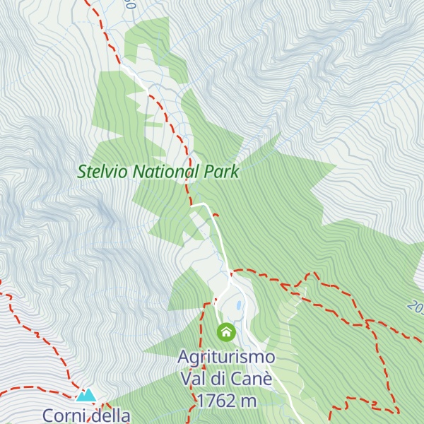 Map of La Palazzina
