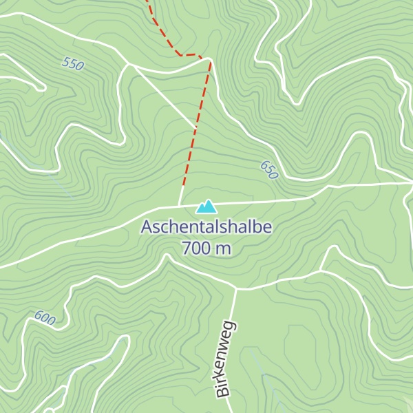 Map of Aschentalshalbe