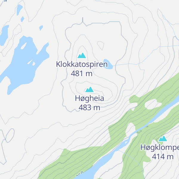 Map of Høgheia