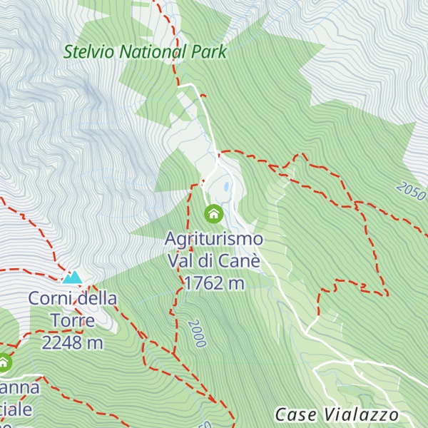 Map of Agriturismo Val di Canè