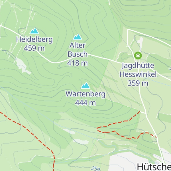 Map of Wartenberg