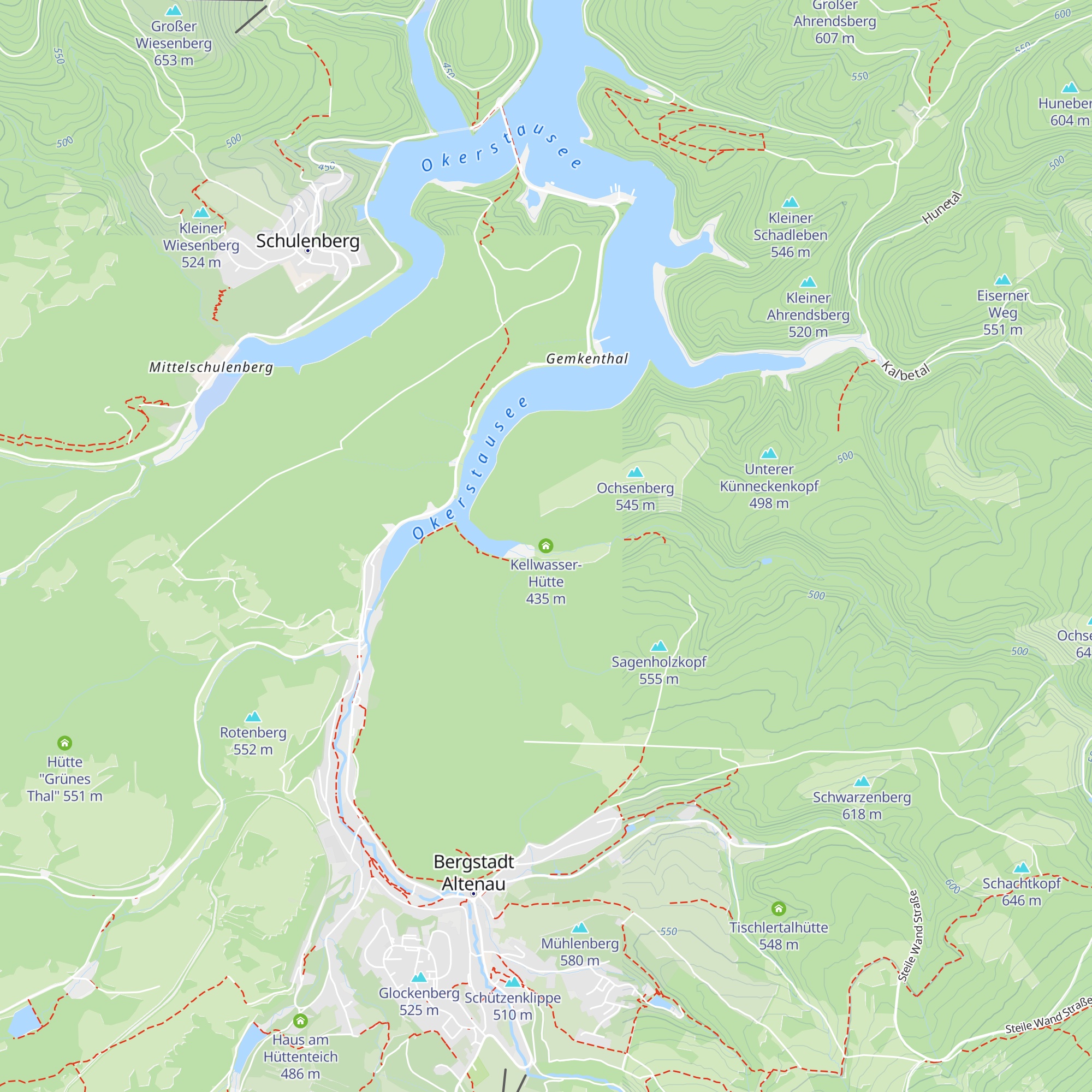 Kellwasser-Hütte map