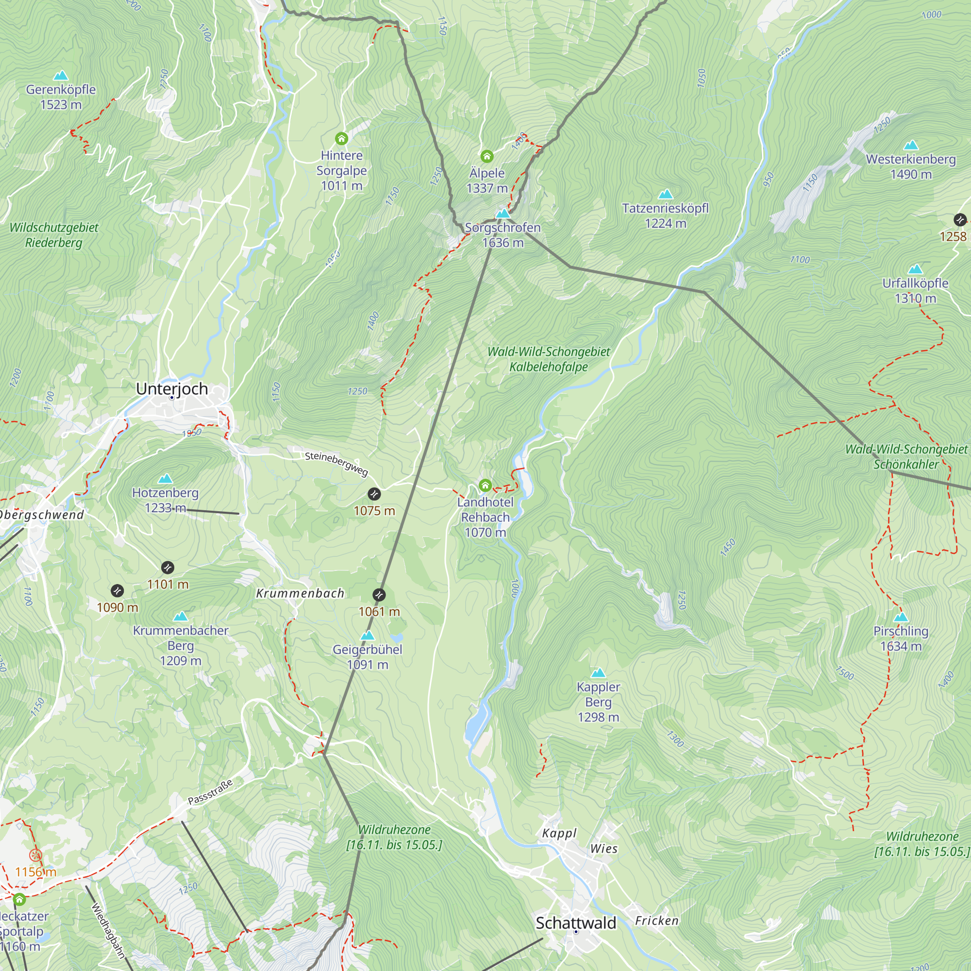 Landhotel Rehbach map