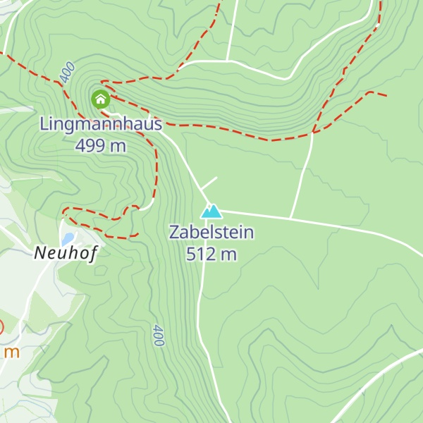 Map of Zabelstein