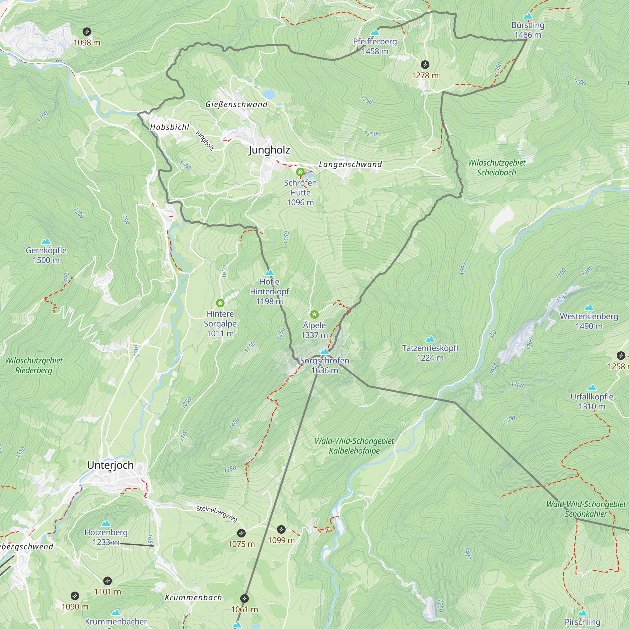 Älpele map