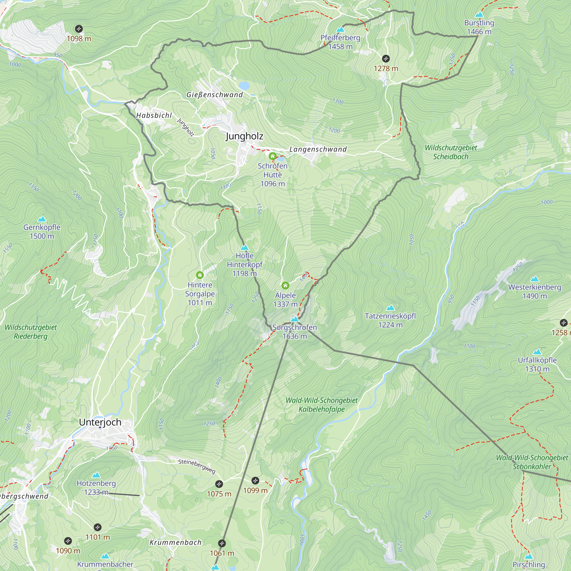 Älpele map